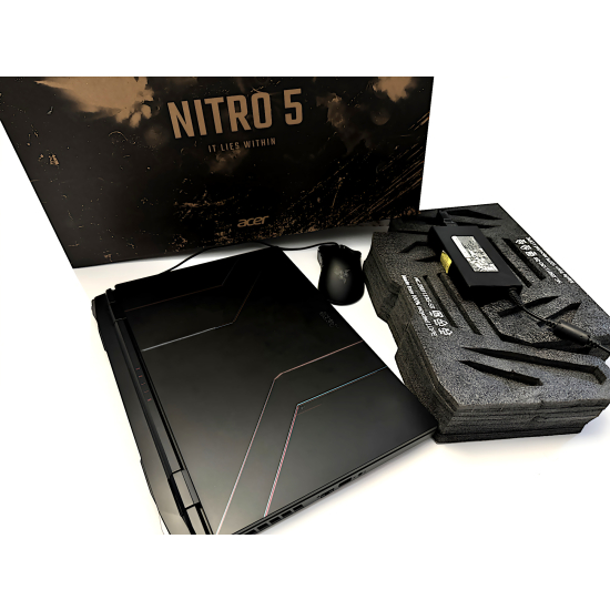 Gamingowy Laptop Acer Nitro Ryzen 12-wątk Nvidia RTX 8GB 144Hz Win11 Do Gier Pracy